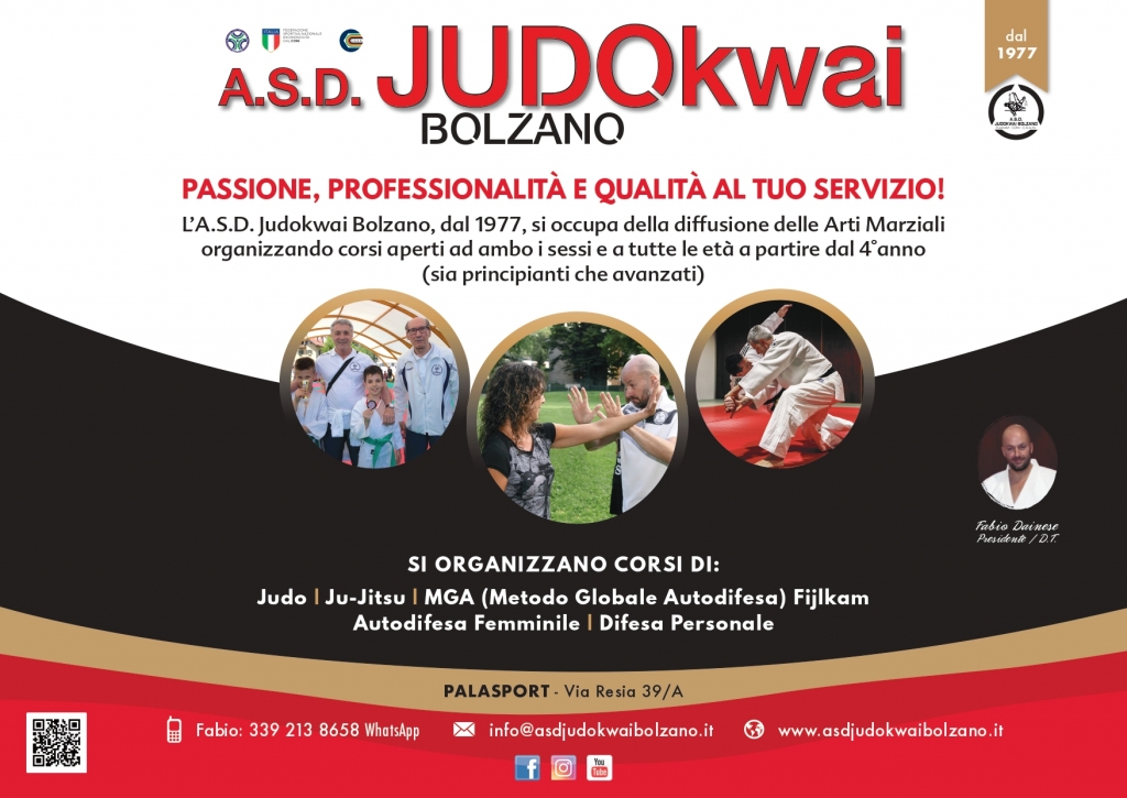 A.S.D. Judokwai Bolzano   2023   Al tuo Servizio