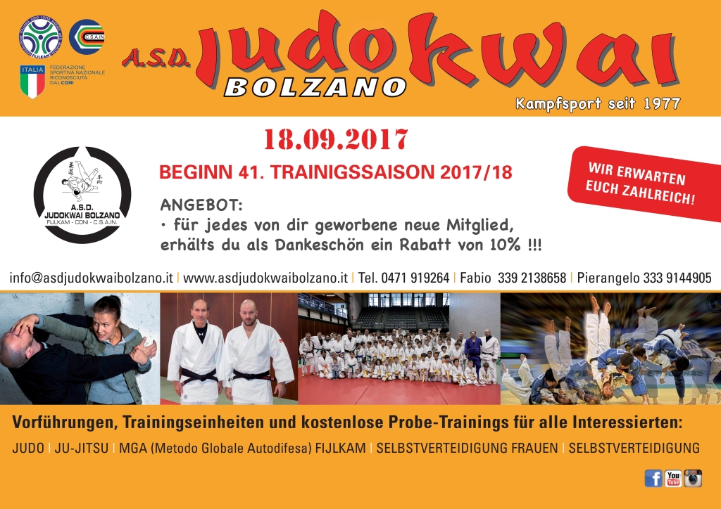 A.S.D. Judokwai Bolzano 2017_2018 T