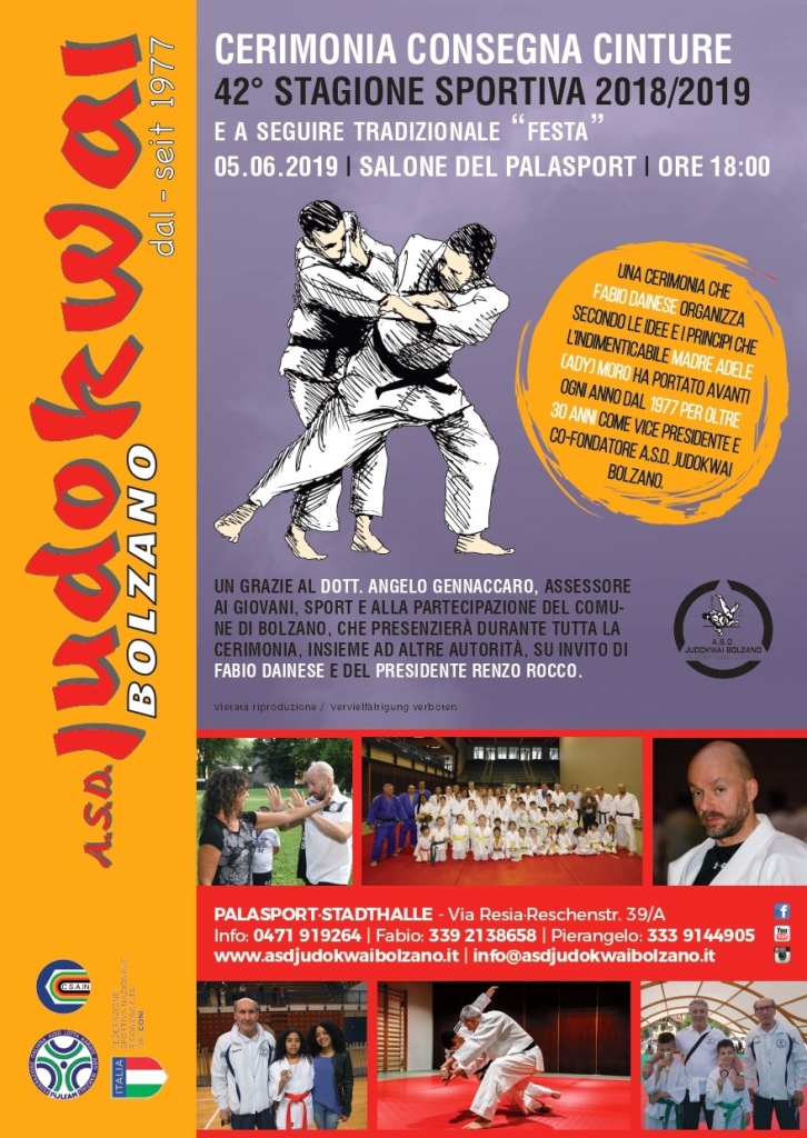 Fine Corso A.S.D. Judokwai Bolzano 2018_2019