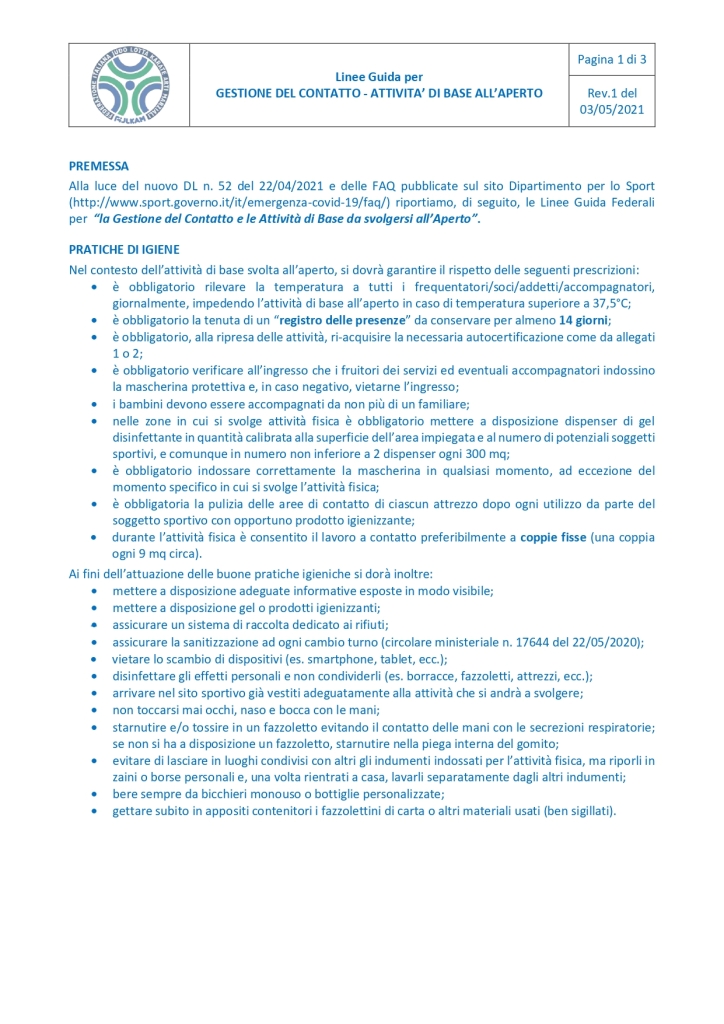 20210503_Linee Guida Gestione del Contatto_ Attività di Base all'Aperto_page-0001